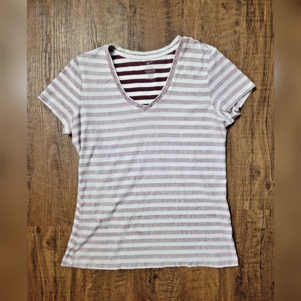 FREE W BUNDLE G21 faded stripes t-shirt